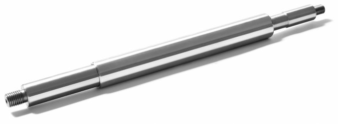 Induction hardened and ground stainless steel shafts - WRB