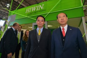 General manager and CEO of HIWIN Technologies visiting Brno International Engineering Fair 2017