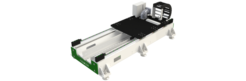 Linear tracks for robots