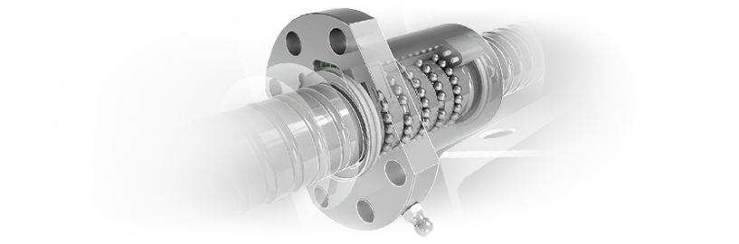 End machining of rolled ball screws