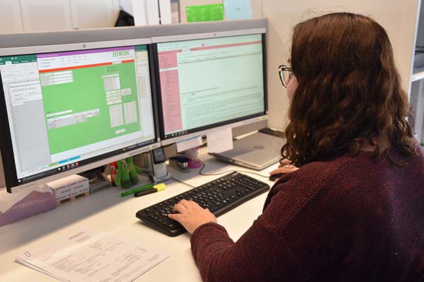 Industrial clerk (m/f)